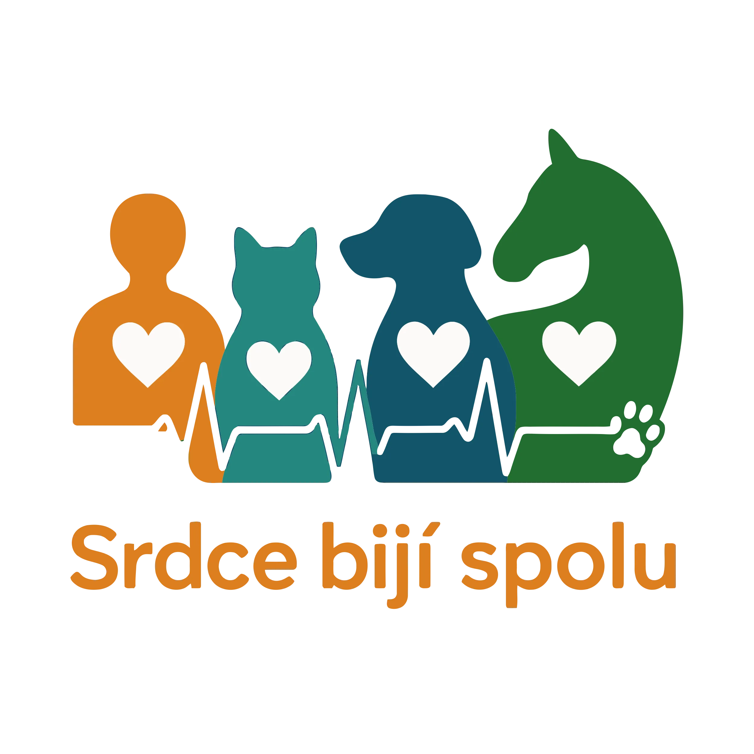 Srdce bijí spolu